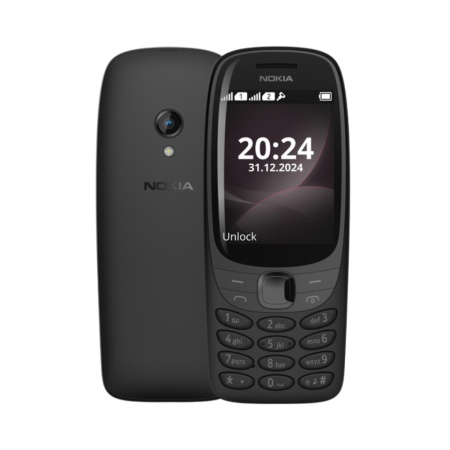 Мобилен телефон Nokia 6310 (2025), Dual SIM, Black