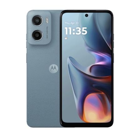 Смартфон Motorola moto e15, 64GB, 2GB RAM, Dual SIM, Misty Blue