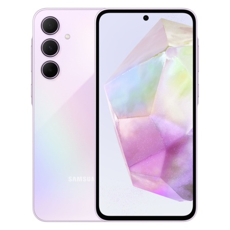 Смартфон Samsung Galaxy A35 5G, 128GB, 6GB RAM, Dual SIM, Lilac
