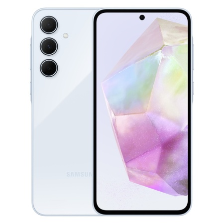 Смартфон Samsung Galaxy A35 5G, 128GB, 6GB RAM, Dual SIM, Ice Blue