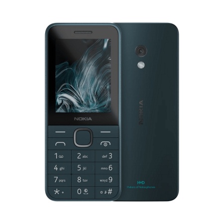 Мобилен телефон Nokia 225 4G (2025), Dual SIM, Dark Blue