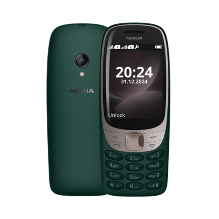 Мобилен телефон Nokia 6310 (2025), Dual SIM, Green