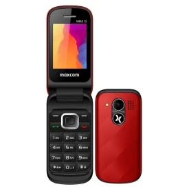 Мобилен телефон Maxcom Comfort MM815, Dual SIM, Червен