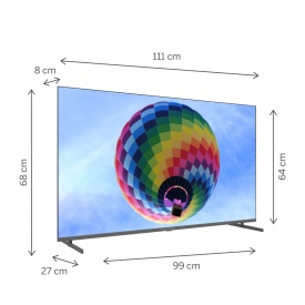 Телевизор Thomson 50", QLED, Google TV, Side Feet