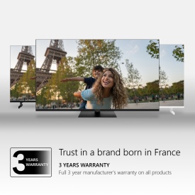 Телевизор Thomson 55", QLED, Google TV, Side Feet