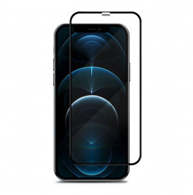 Удароустойчив Стъклен full протектор за дисплей на Apple iPhone 12 Pro