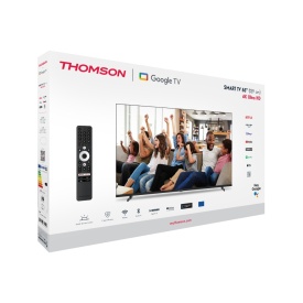 Телевизор Thomson 55", Direct LED, Google TV, Side Feet
