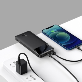 Външна батерия Baseus Bipow Digital Display Power Bank 15W, 10000mAh