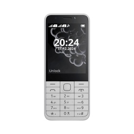 Мобилен телефон Nokia 230 (2025), Dual SIM, Бял