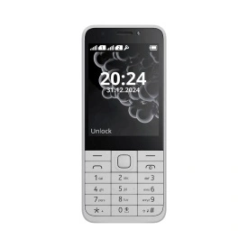Мобилен телефон Nokia 230 (2025), Dual SIM, Бял