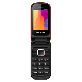 Мобилен телефон Maxcom Comfort MM815, Dual SIM, Червен