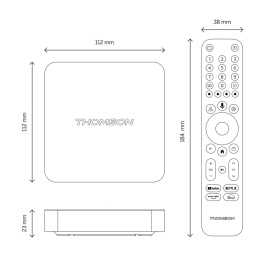 Мултимедиен плеър Thomson Streaming Box 240, 4K UHD