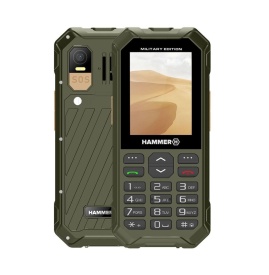 Удароустойчив мобилен телефон Hammer 6 LTE, Dual SIM, Military Edition