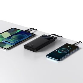 Външна батерия Baseus Bipow Digital Display Power Bank 15W, 10000mAh