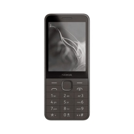 Мобилен телефон Nokia 235 4G (2025), Dual SIM, Черен
