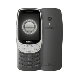 Мобилен телефон Nokia 3210 (2025), Dual SIM, Grunge Black