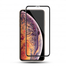 Удароустойчив Стъклен full протектор за дисплей на Apple iPhone 11 Pro Max