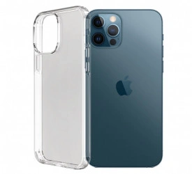 Прозрачен силиконов калъф за Apple iPhone 12 Pro