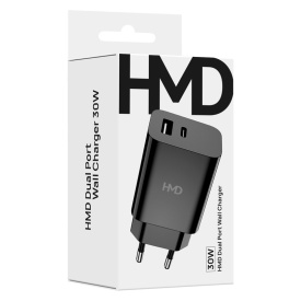 Адаптер за зареждане HMD Dual Port Wall Charger 30W
