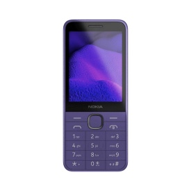 Мобилен телефон Nokia 235 4G (2025), Dual SIM, Лилав