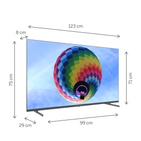 Телевизор Thomson 55", QLED, Google TV, Side FeetТелевизор Thomson 55", QLED, Google TV, Side Feet
