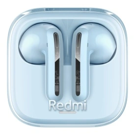 Безжични слушалки Xiaomi Redmi Buds 6 Active, Transparent Blue (BHR8394GL)