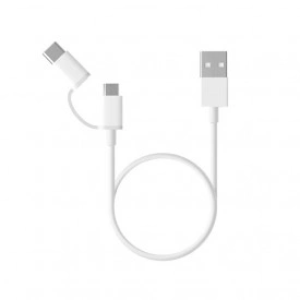 Кабел Xiaomi Mi 2-in-1, USB-A към USB-C или USB Micro