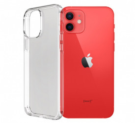 Прозрачен силиконов калъф за Apple iPhone 12 mini