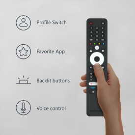 Телевизор Thomson 50", QLED, Google TV, Side Feet