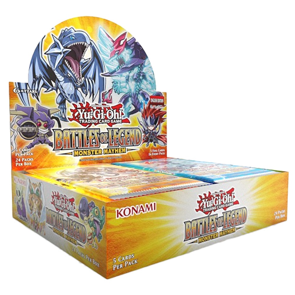 Yu-Gi-Oh! Battles of Legend: Monster Mayhem - Booster Display