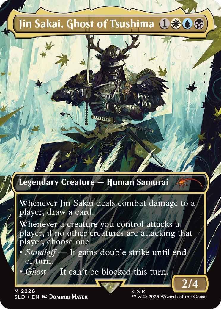 Magic the Gathering: Secret Lair Drop Series x Ghost of Tsushima