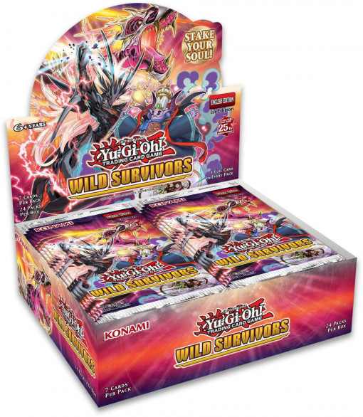 Booster Yu-Gi-Oh! Wild Survivors (Display)