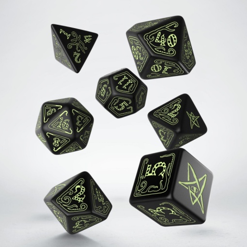 Call of Cthulhu: Glow-In-The-Dark Dice Set