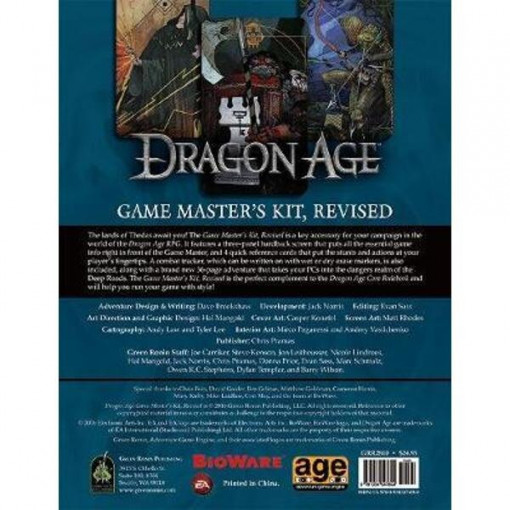 Dragon Age Game Master's Kit Revised