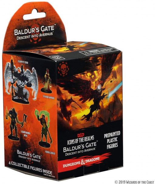 Dungeons & Dragons Icons of the Realms Baldur's Gate Descent into Avernus Booster