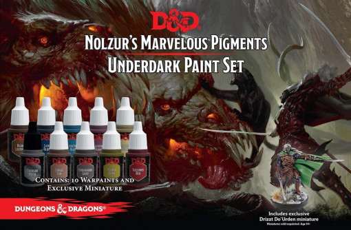 Dungeons & Dragons Nolzur's Marvelous Pigments Underdark Paint Set