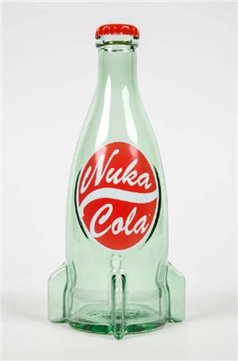 Fallout: "Nuka Cola" Glass (Bottle&Caps)