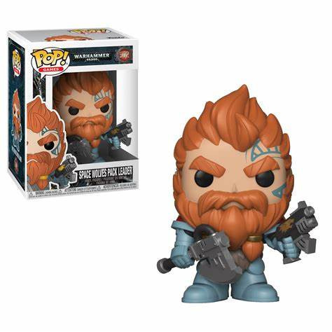 Funko Pop Games Space Wolves Pack Leader