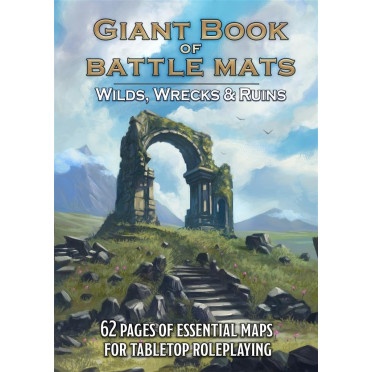 Giant Book of Battle Mats - Wilds, Wrecks and Ruins