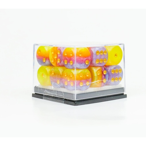 Sirius Dice: 12mm D6 - Tahitian Sunset (18)