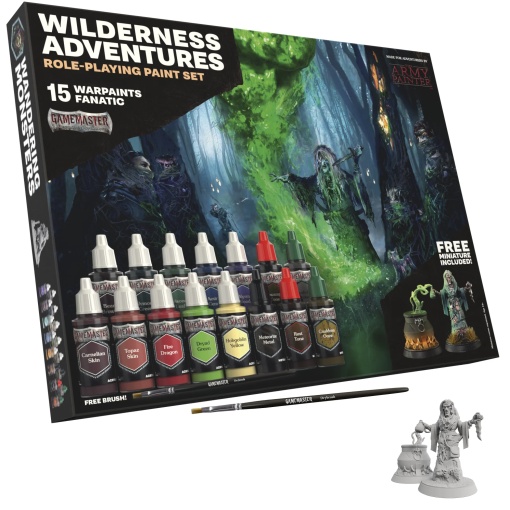 The Army Painter - GameMaster: Wilderness Adventures Role-playing Paint Set (WARPAINTS)
