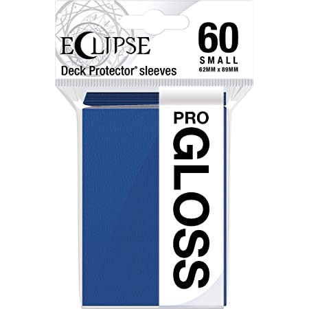 Ultra Pro Eclipse 60 Small Deck Protector Sleeves - Blue Pro Gloss