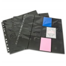 Blackfire 10 24-Pocket Side-Loading Pages - Black