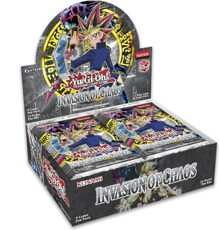 Booster Yu-Gi-Oh! 25th Anniversary Edition - Invasion of Chaos (display)