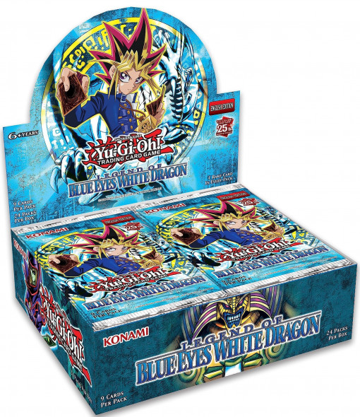Booster Yu-Gi-Oh! Legend of Blue-Eyes White Dragon (Display)