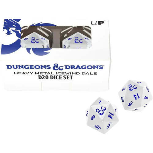 D&D Heavy Metal Icewind Dale D20 Dice Set
