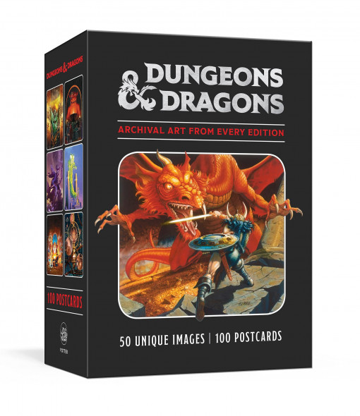 Dungeons & Dragons - Arhival Art from Every Edition Postcards