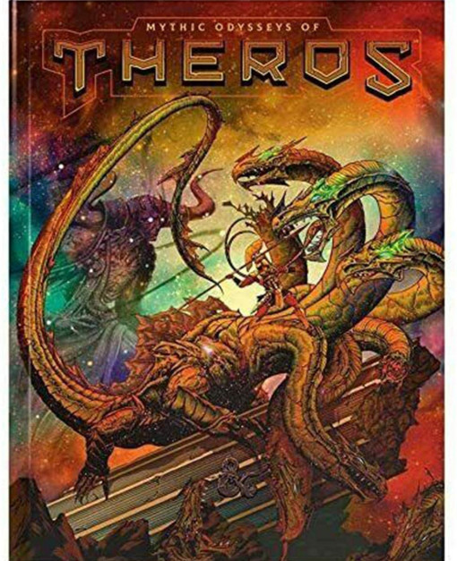 Dungeons & Dragons - Mythic Odysseys of Theros Manual (Alternate Cover)