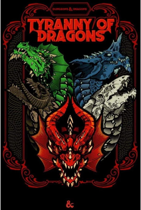 Dungeons & Dragons - Tyranny of the Dragons Manual (Alternate Cover)