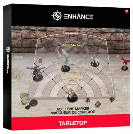 ENHANCE Tabletop Spell AoE Damage Template